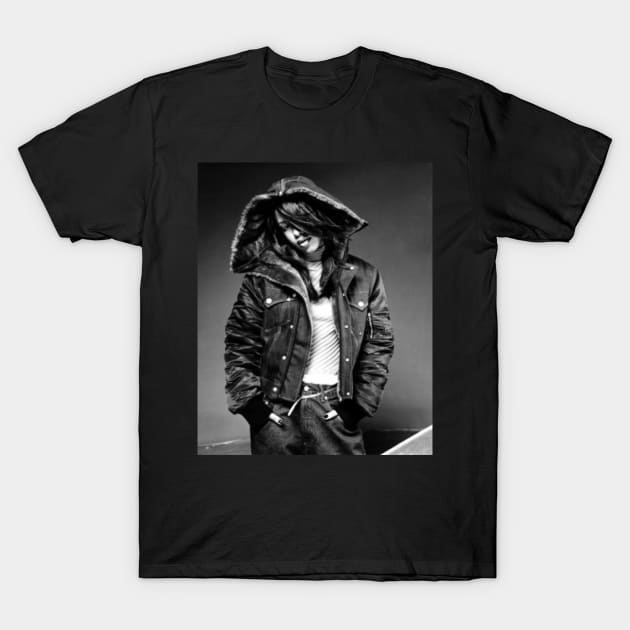 Aaliyah Bw T-Shirt by Michelle Hoefener 